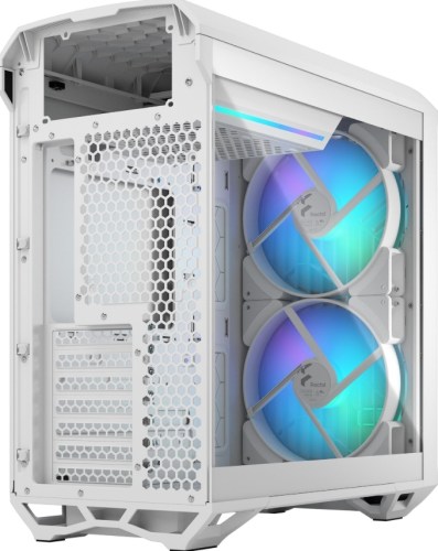 Caixa E-ATX Fractal Design Torrent Compact RGB Branca Tempered Glass Clear Tint